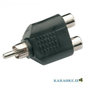 Splitter 2 x RCA Sockets – RCA Plug